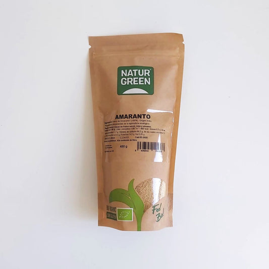 Amaranto BIO Sin Gluten 450g Natur Green